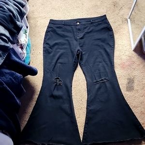 Bell bottom jeans